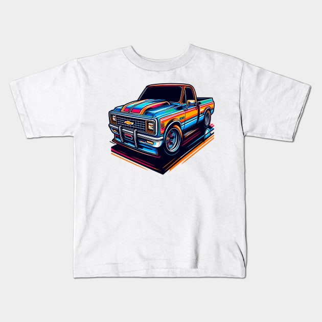 GMT truck Kids T-Shirt by Vehicles-Art